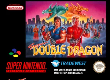 Super Double Dragon (Europe) (Beta) box cover front